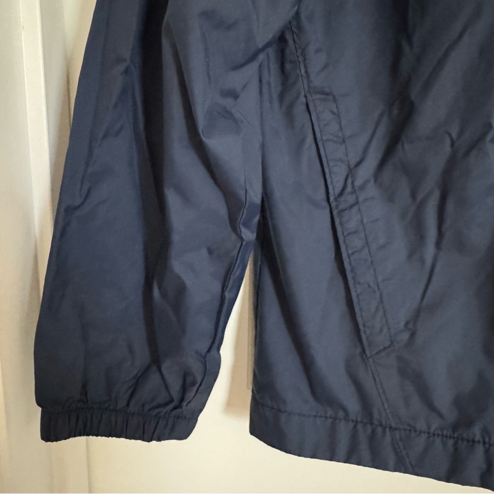Columbia Navy Blue and Orange Windbreaker / Rain Jacket, L (14/16) - Picture 5 of 14